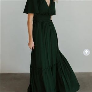 Hunter green Baltic born dress